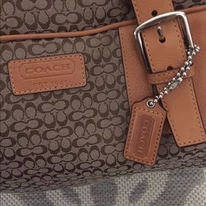 Coach transatlantic weekender bag